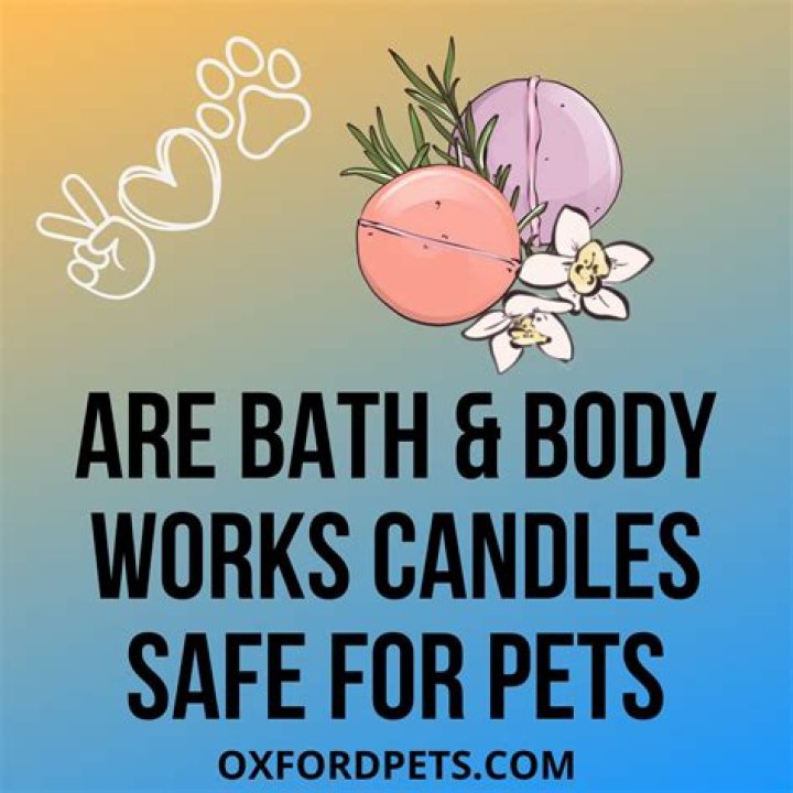 Are Bath And Body Works Candles Safe For Dogs