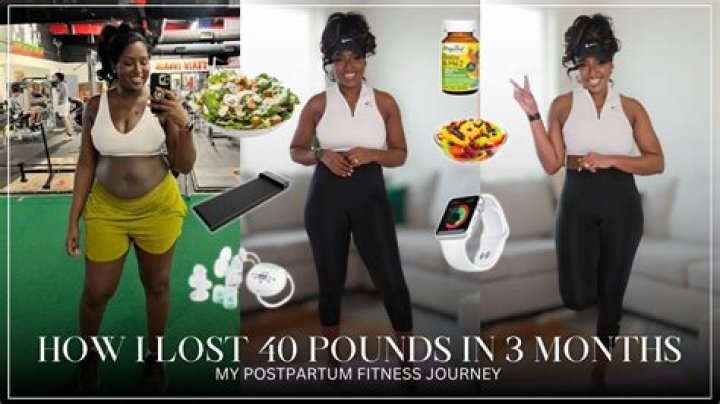 How To Lose 40 Pounds In 3 Months At Home