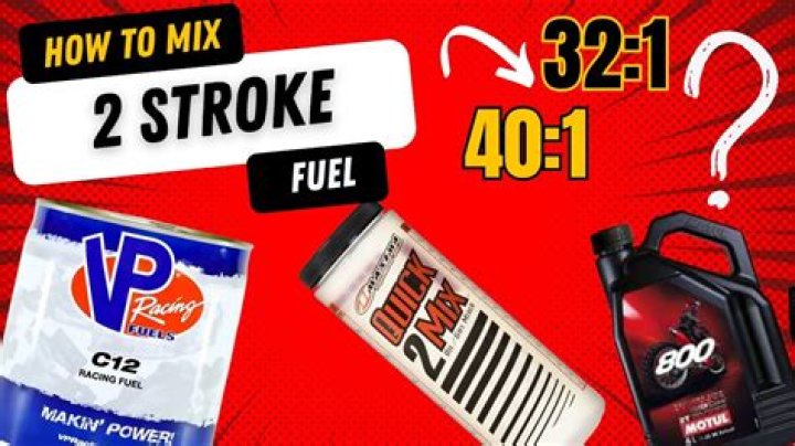 Quick Answer: How To Mix 2 Stroke Gas For Dirt Bikes