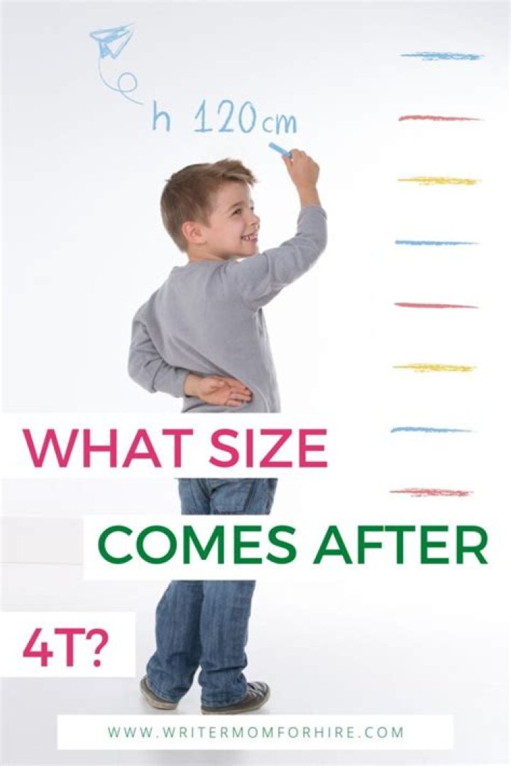 What Size Comes After 4T In Underwear